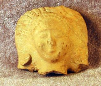 Female head with small right earring