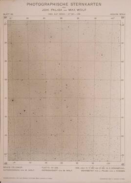 Plate 235: Star Map (Photographische Sternkarten)