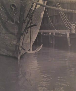 Untitled (ship at anchor)