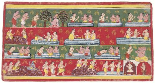 Illustration to the Bhagavata Purana (Ancient Lore of the Lord)