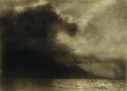 Storm on Lake Gordon