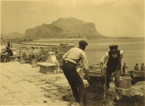 Untitled (Fisherman on a Quay)