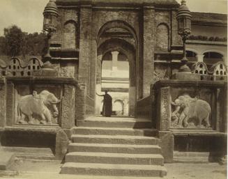 Entrance to Buddhist Temple, Kandy