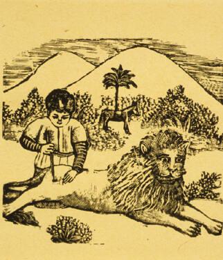 Untitled (Boy with a lion)