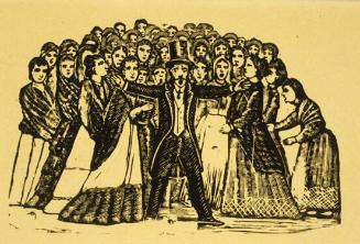 Untitled (Men addressing a crowd of women)