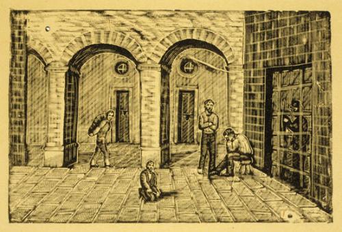 Untitled (Men in prison)