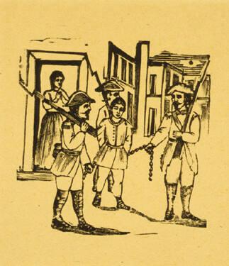 Untitled (Men with a prisoner)