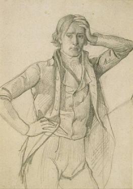 Study for the Figure of Pierre Lehardi