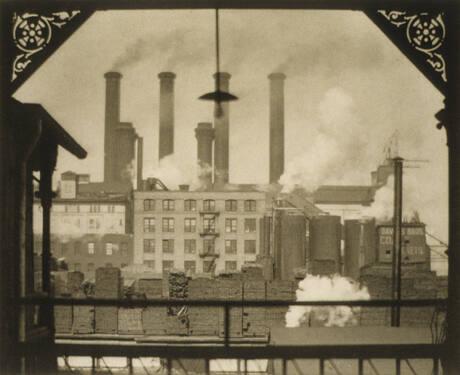 Consolidated Edison from the Second Avenue Elevated, New York