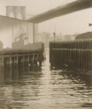 "The Ghost Ship" -- Waterfront, East Side, New York