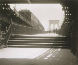 Vanishing Point II: Brooklyn Bridge from New York Side, New York