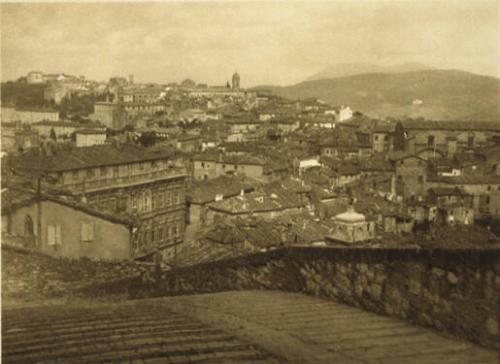 Untitled (Panorama of a Town from a High View Point)