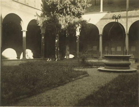 Untitled (View of Cloisters)