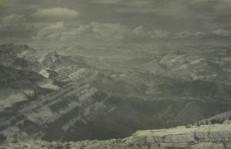 Mountain Rockies, Cloudy Day