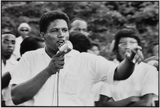 James Forman, SNCC Executive Secretary at a Mass Meeting, Danville, Virginia