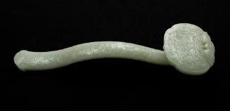 Ruyi Scepter with Auspicious Emblems of "Happiness, Prosperity and Longevity"