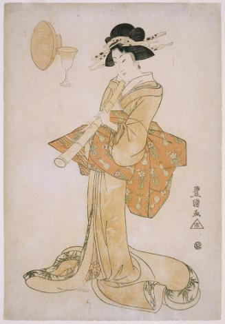 Entertainer Playing Shakuhachi