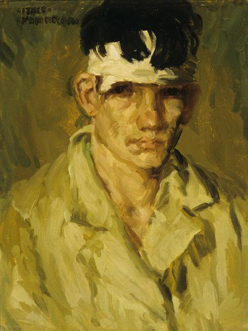 Self-Portrait with Bandage