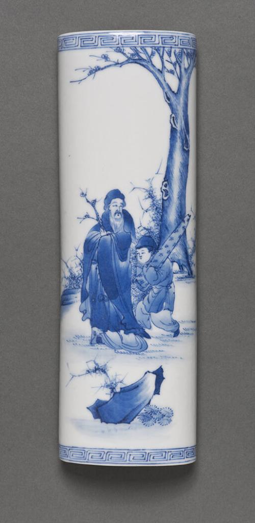 Wrist Rest, Poet Holding a Branch of Plum Blossoms