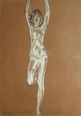 Nude with Arms Raised