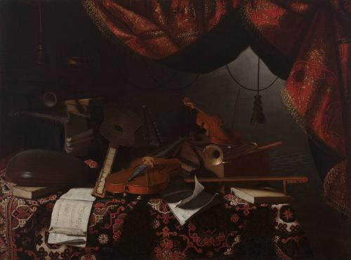 Still Life with Musical Instruments