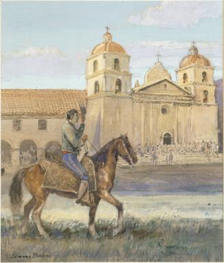 Vaqueros at Mission Santa Barbara