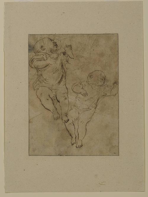 Two Studies of a Sleeping Baby