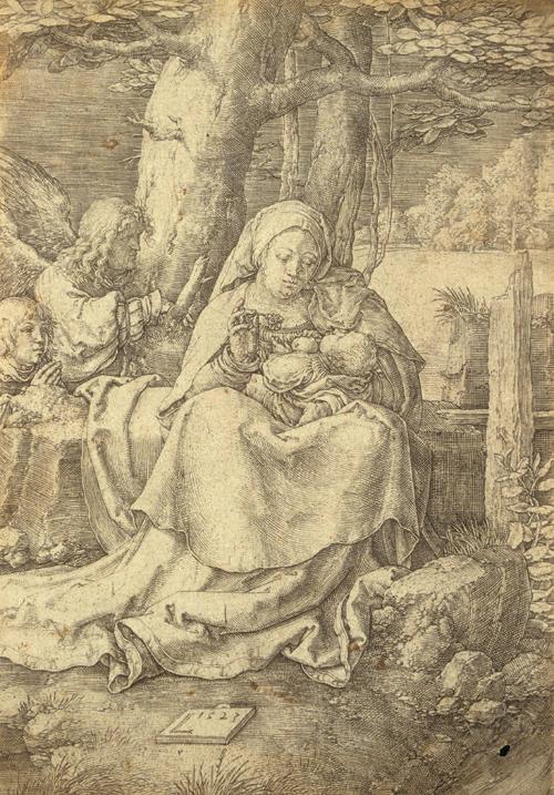 Madonna with Two Angels