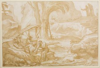Saint Jerome Preaching in the Wilderness