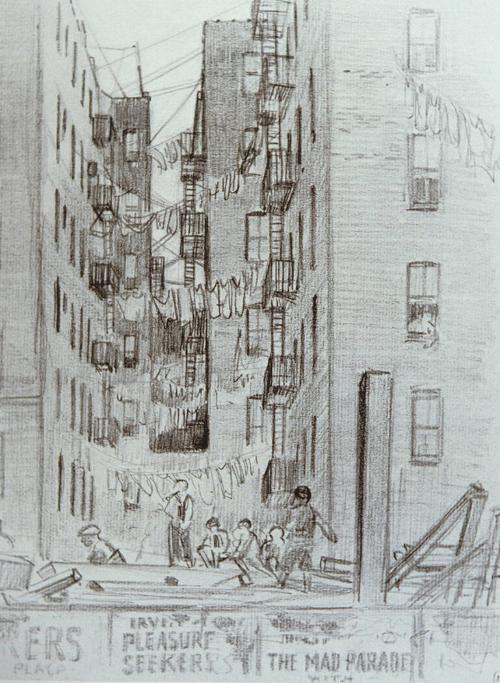 Tenements with Hung Wash