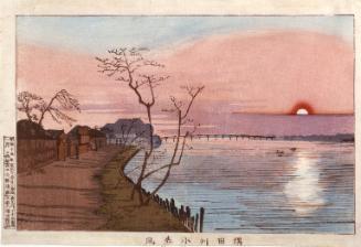 Late Autumn Calm on the Sumida River (Sumidagawa koharunagi)