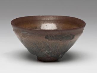 Tea Bowl with “Hare’s Fur” Glaze