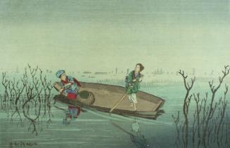 Sea at Ōmori in the Morning (Ōmori asa no umi)