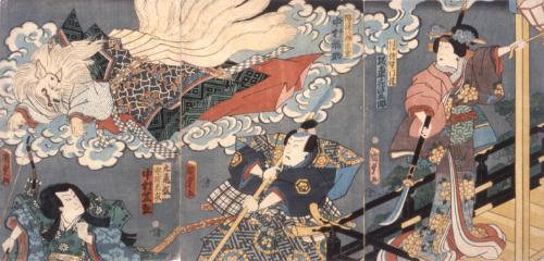 Scene from a Kabuki Play: Story of the Nine-Tailed Fox