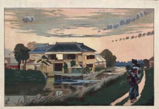 Sunset at Yanagishima (Yanagishima nichibotsu)