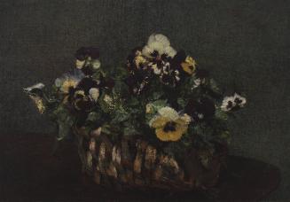 Pansies in a Basket