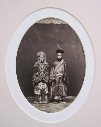 Bride and Bridegroom (Historic Photograph of Shanghai)