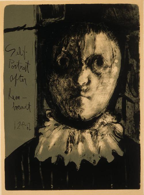 Self-Portrait after Rembrandt