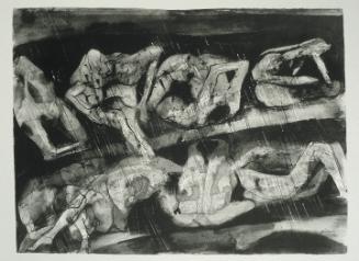 Figures in Tormenting Rain