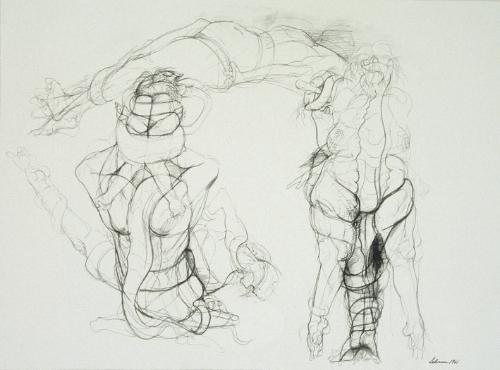 Three Figures Changed into Snakes