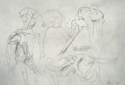 Several Joined, Mutilated Figures