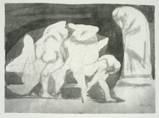 Circle of Tormented Souls; Dante Looking On