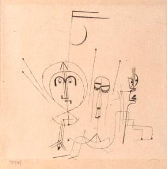 Three Heads (Abstract Composition)