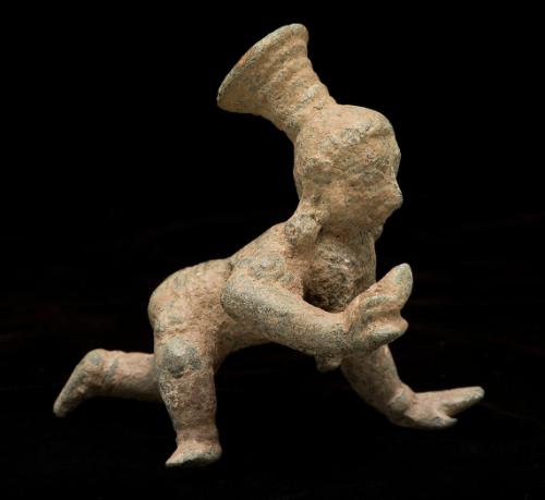 Crawling Infant Krishna with a Butterball in His Right Hand