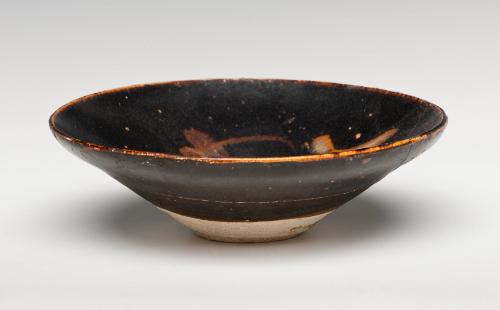 Tea Bowl with Calligraphic Designs