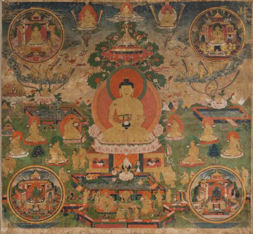 Buddha Amitabha and His Paradise