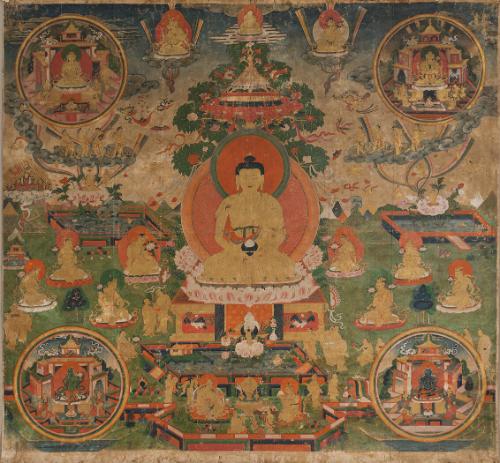 Buddha Amitabha and His Paradise