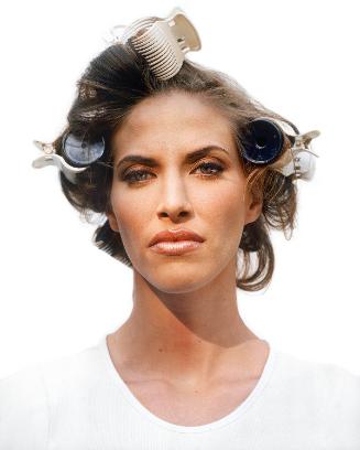 Woman in Curlers