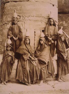 Arab Girls Water Carriers