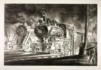 Switch Engines, Erie Yards, Jersey City, Stone No. 3